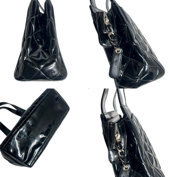 💎✨Authentic✨💎Chanel Handbag Black Patent Leather - Picture 8 of 15